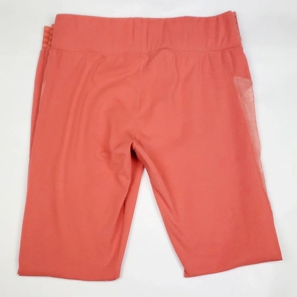 Puma Fashion T7 Women's Leggings Med Spiced Coral Exposed Workout Yoga Gym Pants